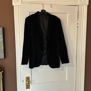 Claiborne men’s black velvet sports coat 38S